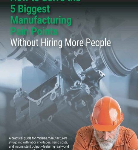COVER ARTWORK How to Solve the 5 Biggest Manufacturing Pain Points UNBRANDED