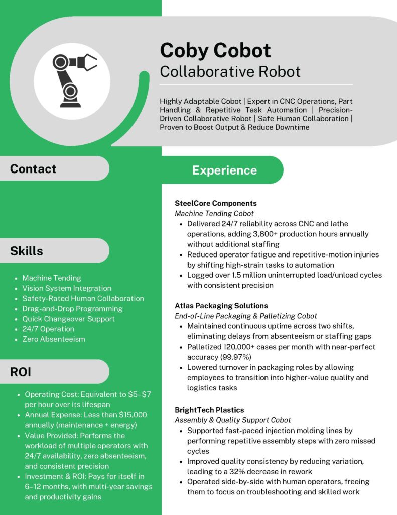 Cobot-Resume- UNBRANDED